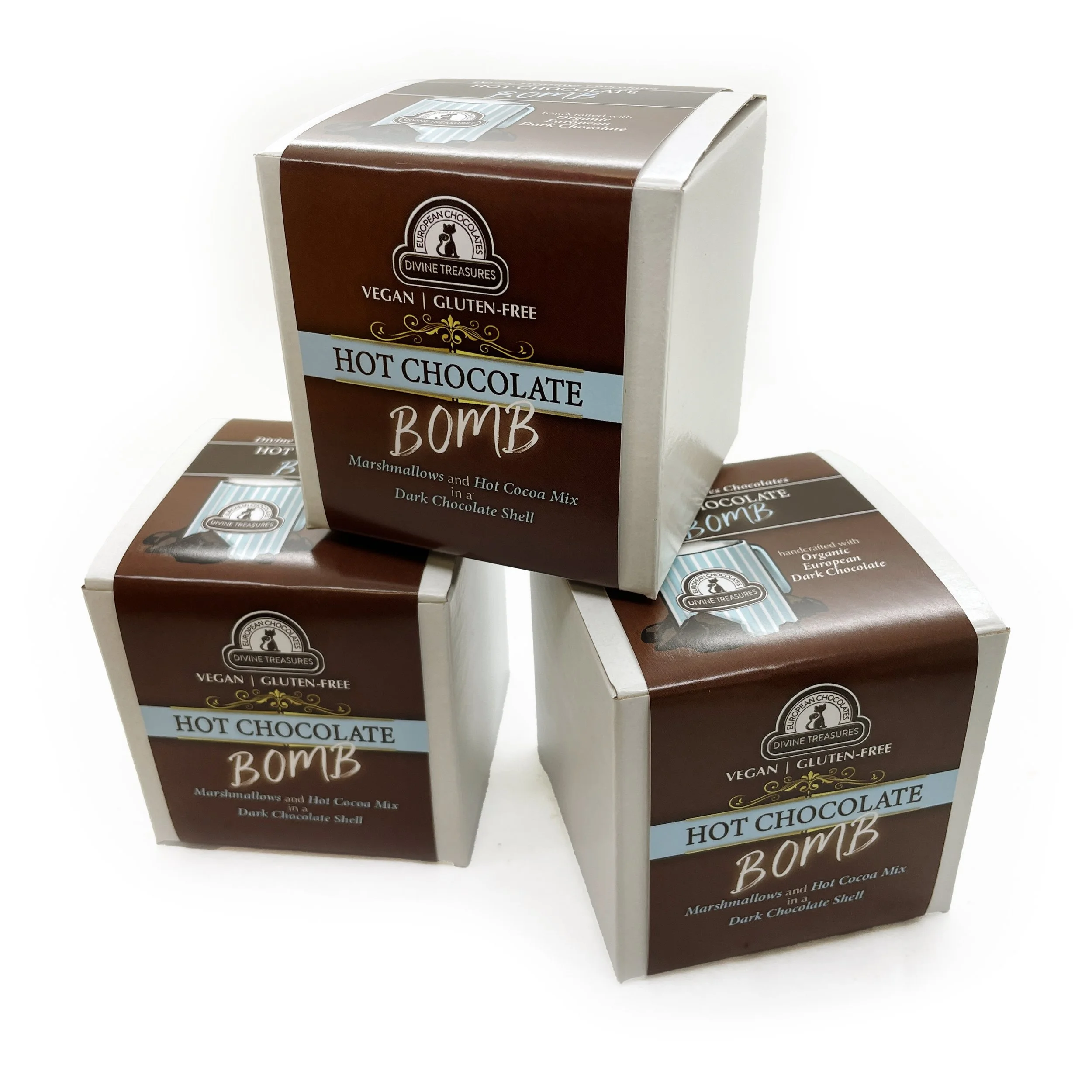 【*ChocoLate Bomb!!】生写真 Candy Cane Hot Chocolate Bomb |Jacques Torres Chocolate